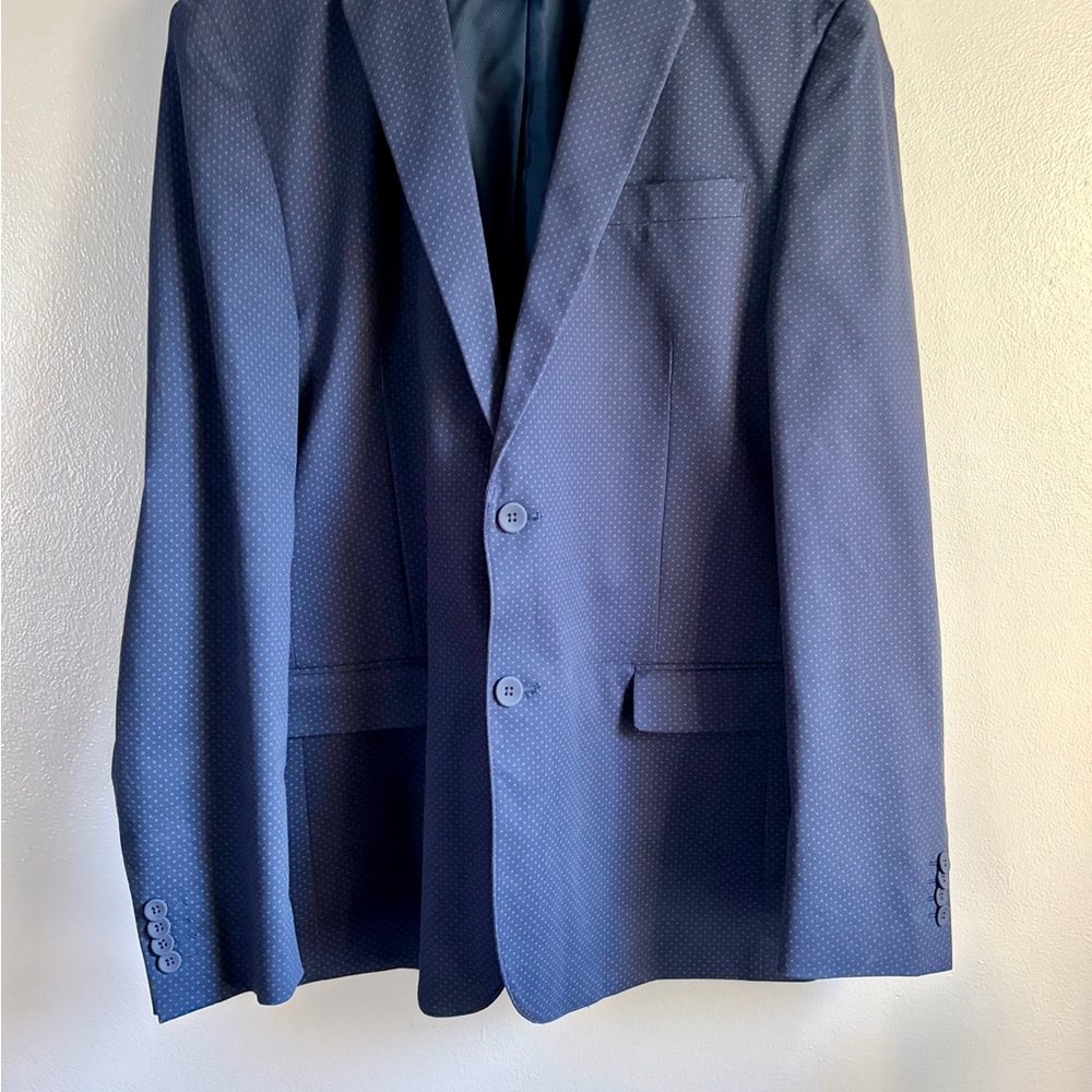 Joseph Abboud Midnight Blue‎ Patterned Blazer